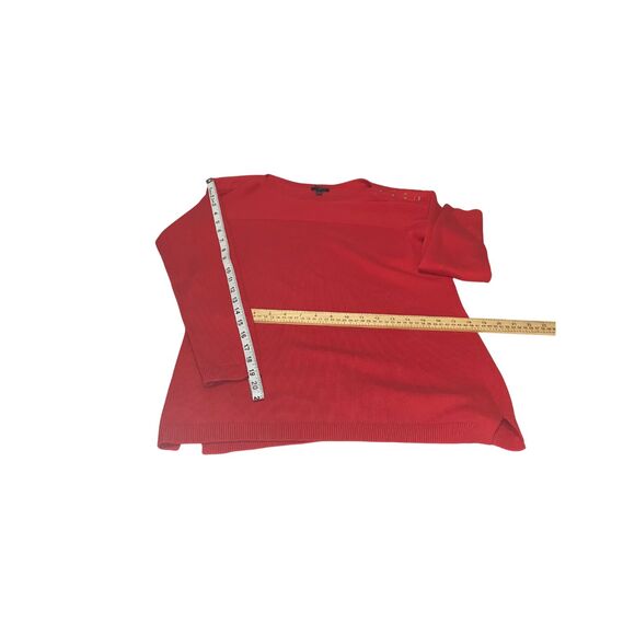 Talbots Women's Long Sleeve Sweater Size S - Button Shoulder Detail - Picture 5 of 7